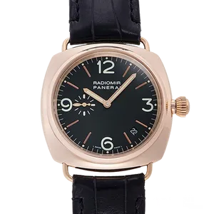 【2024年03月】パネライ ラジオミール PAM00103 ピンクゴールド 40mm ブラック 中古品
