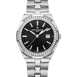 ヴァシュロンコンスタンタン オーヴァーシーズ 1205V/100A-B591 ブラック ステンレススチール 33mm