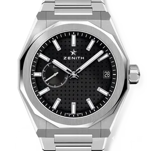 【2024年07月】ゼニス デファイスカイライン 03.9300.3620_21.I001 ステンレススチール 41mm マットブラック 中古品