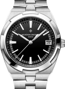 【2025年11月】ヴァシュロンコンスタンタン オーヴァーシーズ 4500V_110A-B483 ステンレススチール 41mm ブラック 中古品
