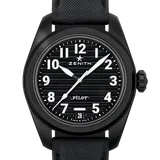 ゼニス パイロット 49.4000.3620/21.I001 ブラック セラミック 40mm