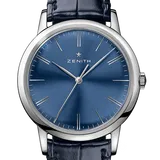 ゼニス エリート 03.2290.679/51.C700 ブルー ステンレススチール 39mm