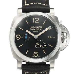 【2024年03月】パネライ ルミノール PAM01321 ステンレススチール 44mm ブラック 中古品
