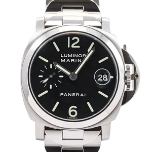 【2024年09月】パネライ ルミノール PAM00050 ステンレススチール 40mm ブラック 中古品