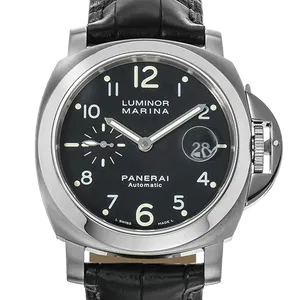 【2026年01月】パネライ ルミノール PAM00164 ステンレススチール 44mm ブラック 中古品
