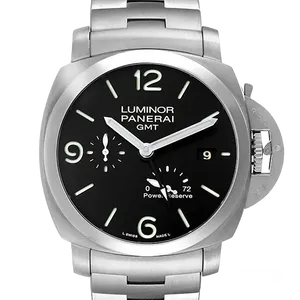 【2024年01月】パネライ ルミノール PAM00347 ステンレススチール 44mm ブラック 中古品