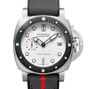 【2026年01月】パネライ サブマーシブル PAM01579 ステンレススチール 42mm ホワイト 中古品