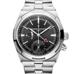 【2023年09月】ヴァシュロンコンスタンタン オーヴァーシーズ 7900V_110A-B546 ステンレススチール 41mm ブラック 中古品