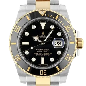 【2022年10月】ロレックス サブマリーナー 116613GLN ステンレススチール+イエローゴールド 40mm ブラック 中古品