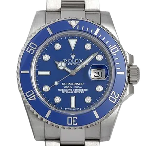 【2022年11月】ロレックス サブマリーナー 116619GLB ホワイトゴールド 40mm ブルー 中古品