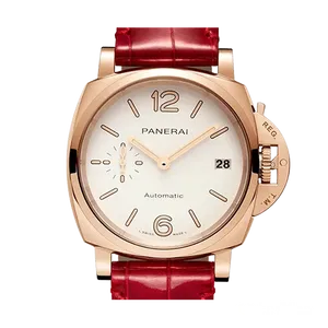 【2024年02月】パネライ ルミノール・ドゥエ PAM01045 イエローゴールド 38mm ホワイト 未使用品
