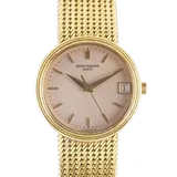 パテックフィリップ カラトラバ 3802/205 ホワイト イエローゴールド 33mm
