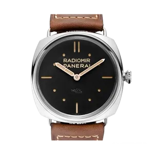 【2025年08月】パネライ ラジオミール PAM00425 ステンレススチール 47mm ブラック 中古品