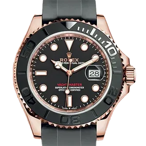 【2025年08月】ロレックス ヨットマスター1 126655 エバーローズゴールド 40mm ブラック 未使用品