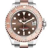 ロレックス ヨットマスター1 268621 チョコレートブラウン ステンレススチール+エバーローズゴールド 37mm