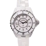 シャネル J12 H1628 ホワイト セラミック 33mm×33mm
