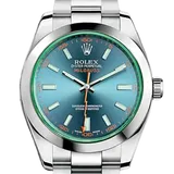 ロレックス ミルガウス 116400GV Zブルー ステンレススチール 40mm
