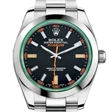 ロレックス ミルガウス 116400GV ブラック ステンレススチール 40mm