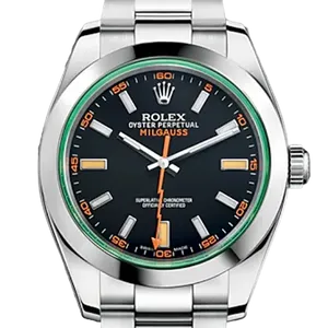 【2022年11月】ロレックス ミルガウス 116400GV ステンレススチール 40mm ブラック 新品