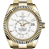 ロレックス スカイドウェラー 326938 ホワイト イエローゴールド 42mm