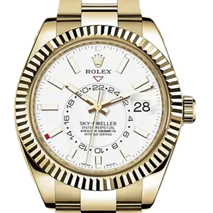 【2022年05月】ロレックス スカイドゥエラー 326938 イエローゴールド 42mm ホワイト 中古品