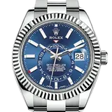 ロレックス スカイドゥエラー 326934 ブライトブルー ステンレススチール 42mm