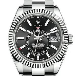 【2022年03月】ロレックス スカイドゥエラー 326934 ステンレススチール 42mm ブライトブラック 未使用品