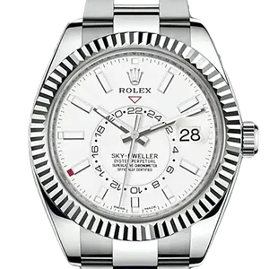 【2025年08月】ロレックス スカイドゥエラー 326934 ステンレススチール+ホワイトゴールド 42mm ホワイト 中古品