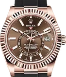 ロレックス スカイドゥエラー 326235 チョコレート エバーローズゴールド 42mm