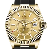 ロレックス スカイドゥエラー 326238 シャンパン イエローゴールド 42mm