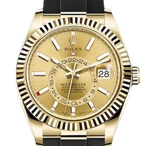 【2023年02月】ロレックス スカイドゥエラー 326238 イエローゴールド 42mm シャンパン 新品