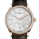 ロレックス チェリーニデュアルタイム 50529 シルバー ホワイトゴールド 39mm