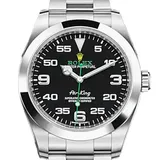 ロレックス エアキング 116900 ブラック ステンレススチール 39mm