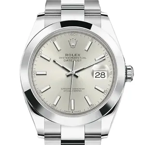 【2025年09月】ロレックス デイトジャスト 126300 ステンレススチール 41mm シルバー 中古品