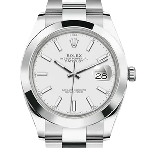 【2022年12月】ロレックス デイトジャスト 126300 ステンレススチール 41mm ホワイト 未使用品