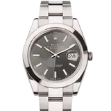 ロレックス デイトジャスト 126300 スレート ステンレススチール 41mm