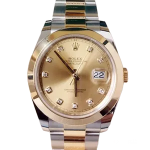 【2024年05月】ロレックス デイトジャスト 126303 ステンレススチール+イエローゴールド 41mm シャンパン 新品