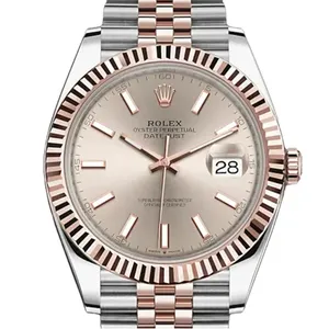 【2025年05月】ロレックス デイトジャスト 126301 ステンレススチール+エバーローズゴールド 40mm サンダスト 新品