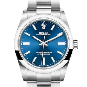 【2024年08月】ロレックス オイスターパーペチュアル 124200 ステンレススチール 34mm ブライトブルー 新品