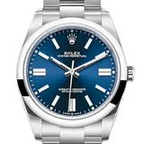 ロレックス オイスターパーペチュアル 124300 ブライトブルー ステンレススチール 41mm