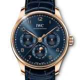 IWC ポルトギーゼ IW344205 ブルー レッドゴールド 42mm