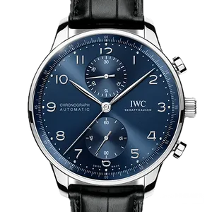 【2024年07月】IWC ポルトギーゼ IW371606 ステンレススチール 41mm ブルー 中古品