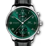 IWC ポルトギーゼ IW371615 グリーン ステンレススティール 