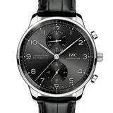 IWC ポルトギーゼ IW371609 ブラック ステンレススチール 41mm