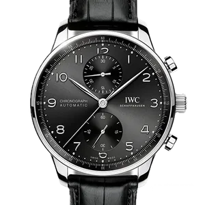 【2025年03月】IWC ポルトギーゼ IW371609 ステンレススチール 41mm ブラック 中古品