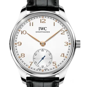 【2024年10月】IWC ポルトギーゼ IW358303 ステンレススチール 40.4mm ホワイト 中古美品