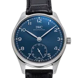 IWC ポルトギーゼ IW358305 ブルー ステンレススチール 40.4mm