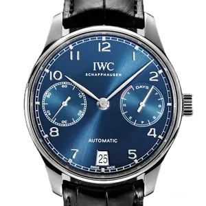 【2025年08月】IWC ポルトギーゼ IW500710 ステンレススチール 42.3mm ブルー 中古品