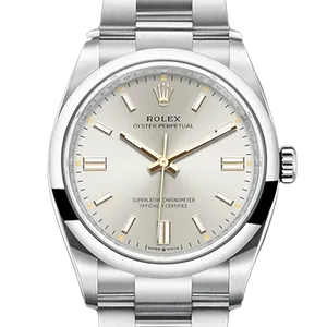 【2025年02月】ロレックス オイスターパーペチュアル 126000 ステンレススチール 36mm シルバー 中古品