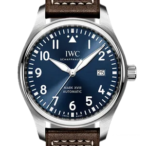 【2024年08月】IWC パイロットウォッチ IW327010 ステンレススチール 40mm ブルー 中古品